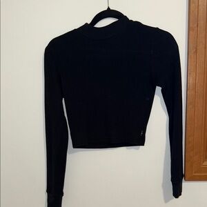 Tna waffle knit crop top